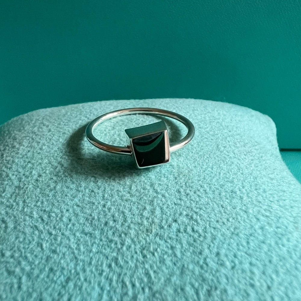 🌸🌸 Authentic Tiffany & Co. Frank Gehry Torque Bead Ring - Picture 5 of 6